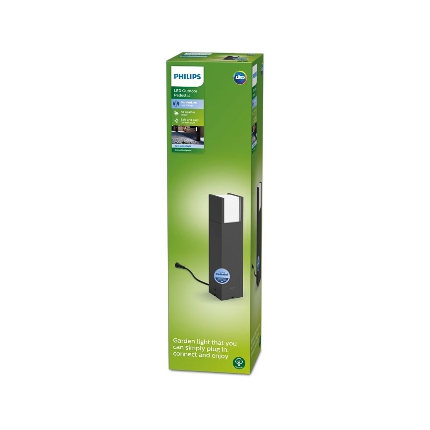 Philips - Lámpara LED de exterior LED/6W/12V 4000K 2700K IP44