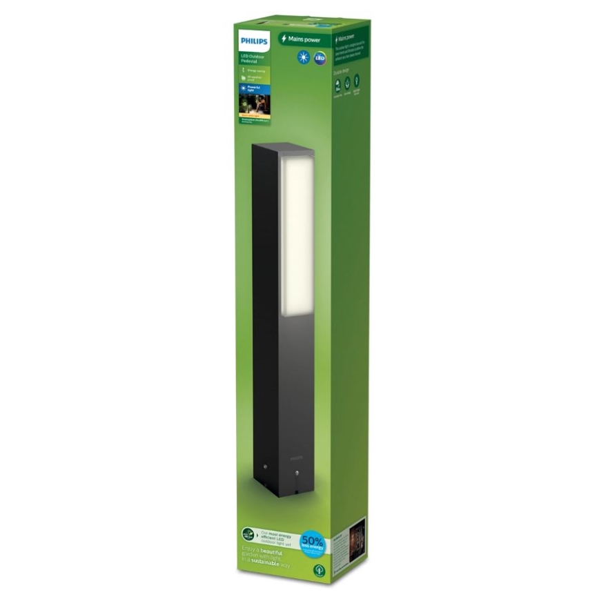 Philips - Lámpara LED de exterior STRATOSPHERE LED/3,8W/230V 42 cm 2700K IP44