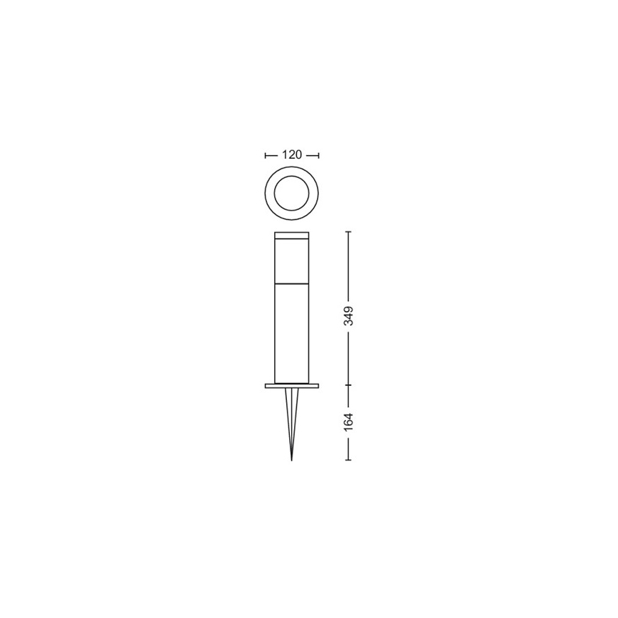 Philips - Lámpara LED de exterior GARDENLINK LED/24W/230V 2700K IP44