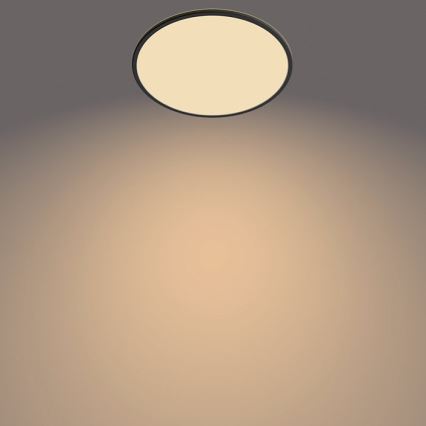 Philips - Lámpara LED exterior regulable SUPERSLIM SCENE SWITCH LED/15W/230V IP54 negro