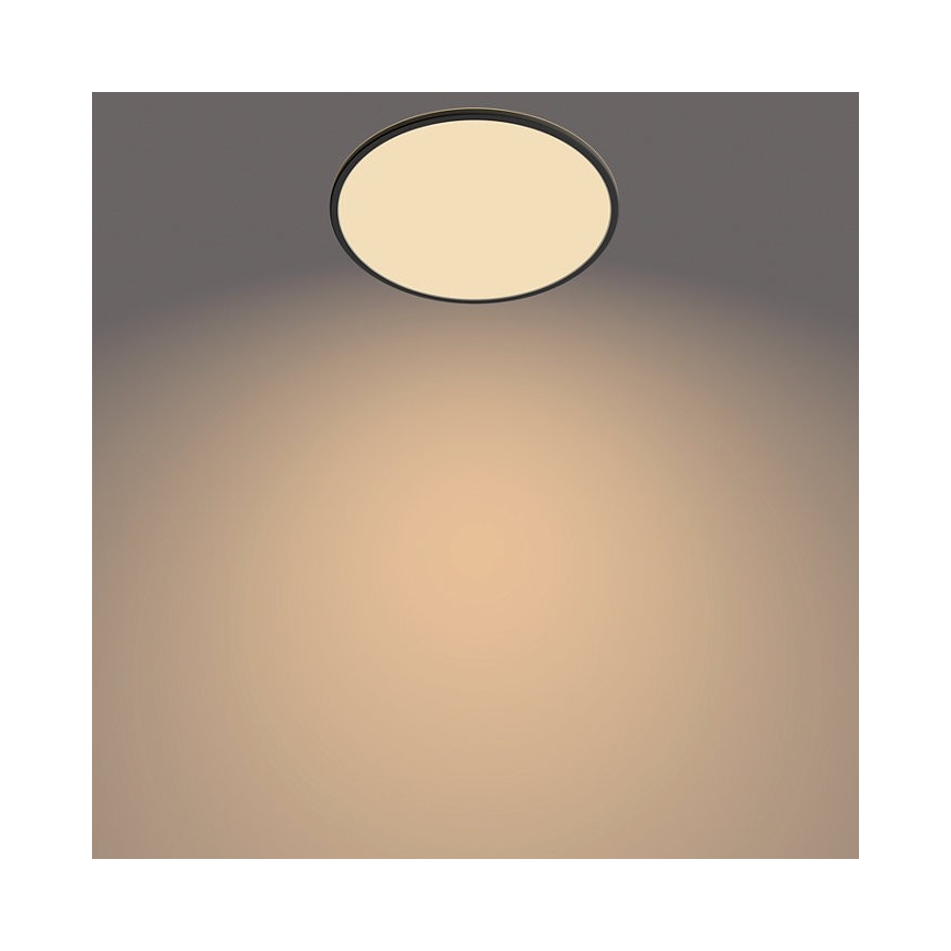 Philips - Lámpara LED exterior regulable SUPERSLIM SCENE SWITCH LED/15W/230V IP54 negro