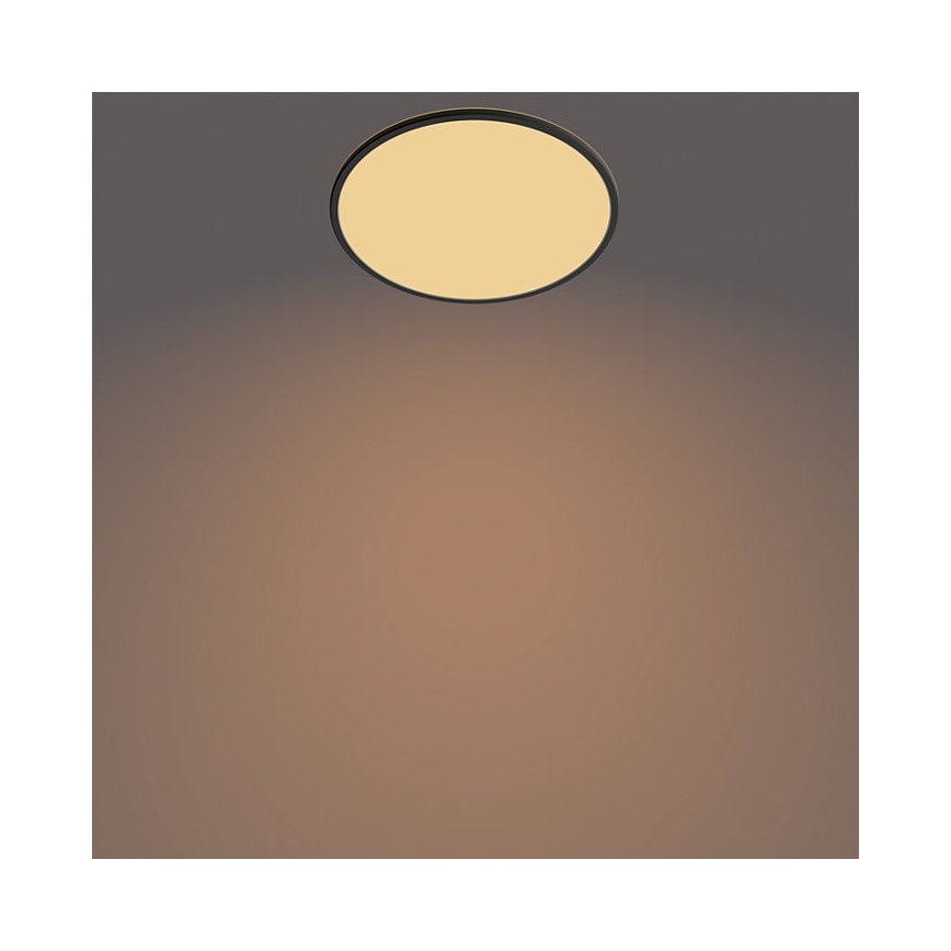 Philips - Lámpara LED exterior regulable SUPERSLIM SCENE SWITCH LED/15W/230V IP54 negro