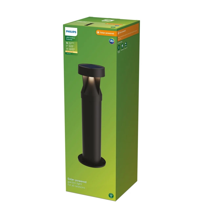 Philips - Lámpara solar LED AVERY LED/1,8W/3,7V 2600 mAh 2700K IP44