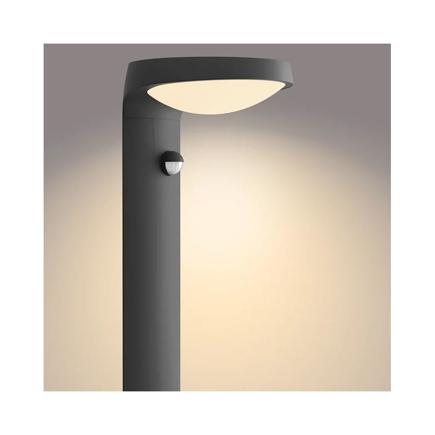 Philips - Lámpara solar LED con sensor de movimiento y crepuscular LED/1,2W/4V 1800 mAh 3000K IP44