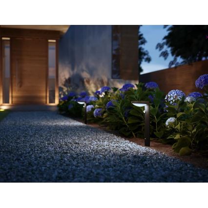 Philips - Lámpara solar LED con sensor de movimiento y crepuscular LED/1,2W/4V 1800 mAh 4000K IP44
