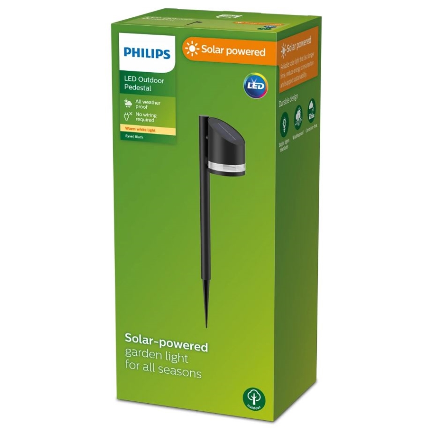 Philips - Lámpara solar LED FYCE LED/1,5W/3,7V 1200 mAh IP44