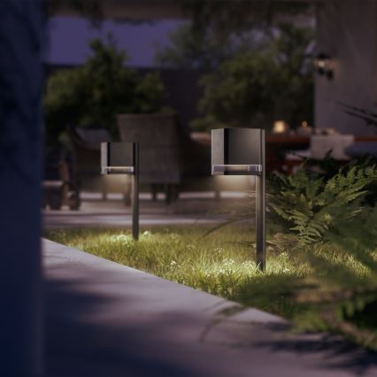 Philips - Lámpara solar LED VIRONA LED/1,8W/3,7V 2600 mAh 2700K IP44