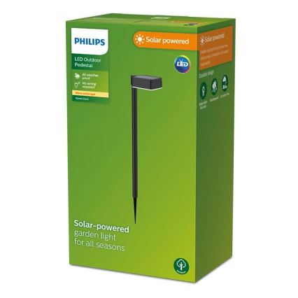Philips - Lámpara solar LED VYNCE LED/1,5W/3,7V 1500 mAh IP44