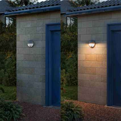 Philips - Aplique LED de pared para exterior con sensor CAPRICORN LED/4,3W/230V IP44