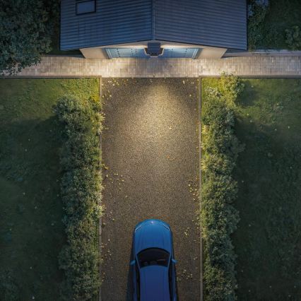 Philips - Aplique solar LED de pared con sensor ZYREN LED/24,5W/3,7V 2600 mAh 3000K IP65