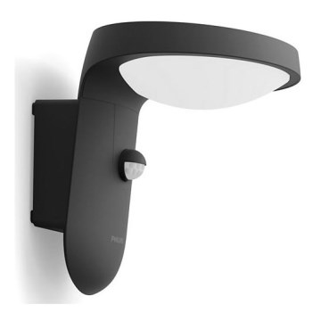 Philips - LED Luz solar de pared con sensor de movimiento y crepuscular LED/1,2W/4V 1800 mAh 4000K IP44