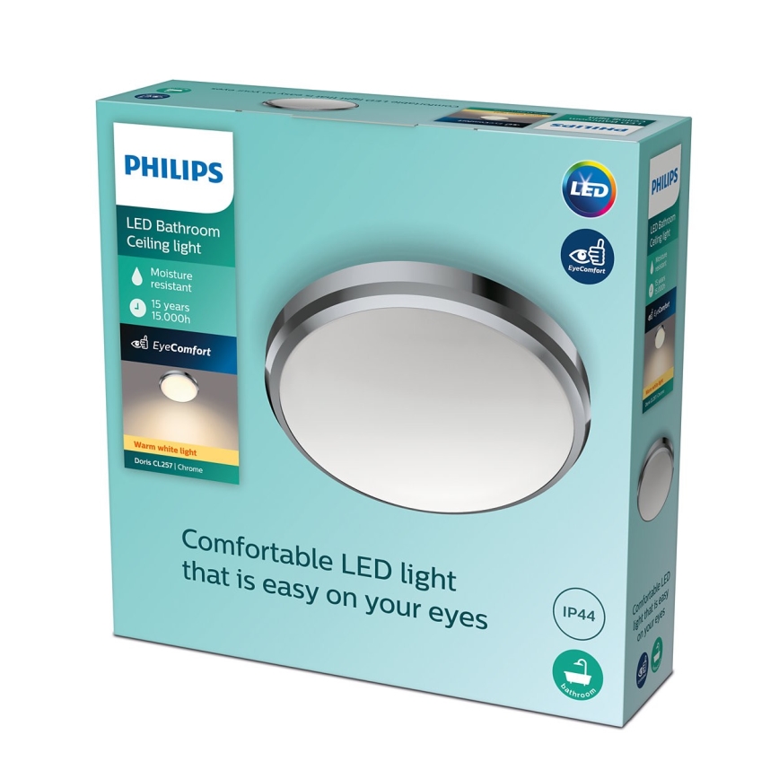 Philips - LED Plafón del baño LED/6W/230V 2700K IP44