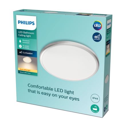 Philips - LED Plafón del baño LED/12W/230V IP44