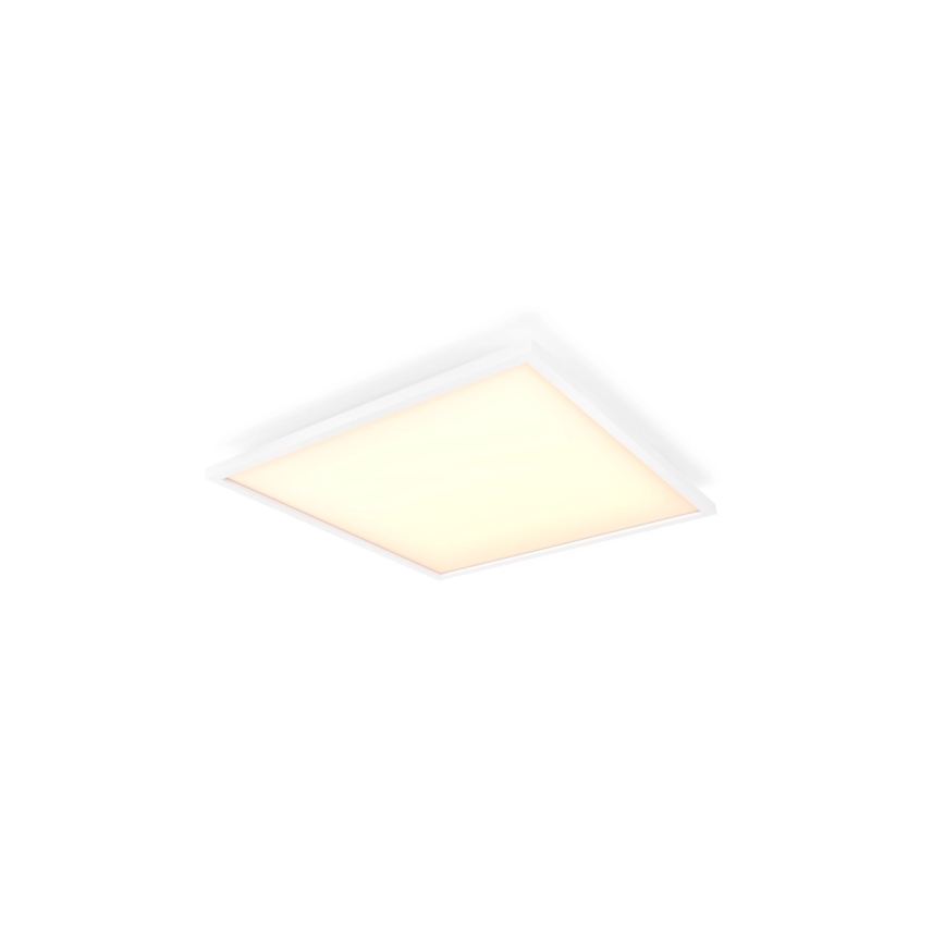 Philips - Luminaria de techo LED regulable Hue AURELLE LED/39W/230V 2200-6500K 60x60 cm blanca