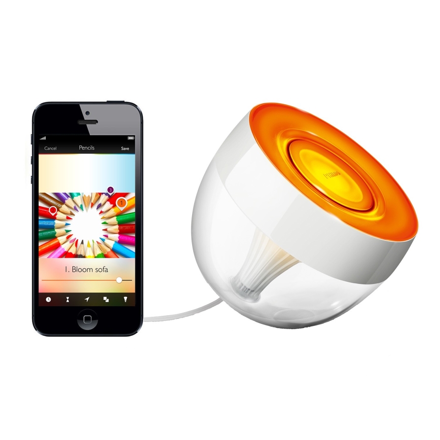 Philips - LED RGB Lámpara de mesa Hue IRIS LED/10W/230V blanca