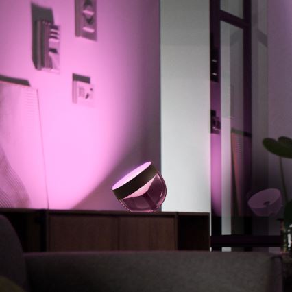 Philips - LED Lámpara de mesa Hue IRIS LED/10W/230V color negro