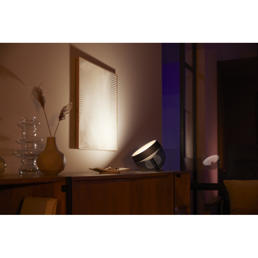 Philips - LED Lámpara de mesa Hue IRIS LED/10W/230V color negro