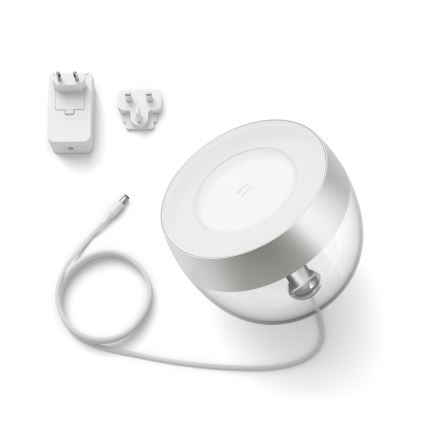 Philips - LED Lámpara de mesa Hue IRIS LED/10W/230V color plata
