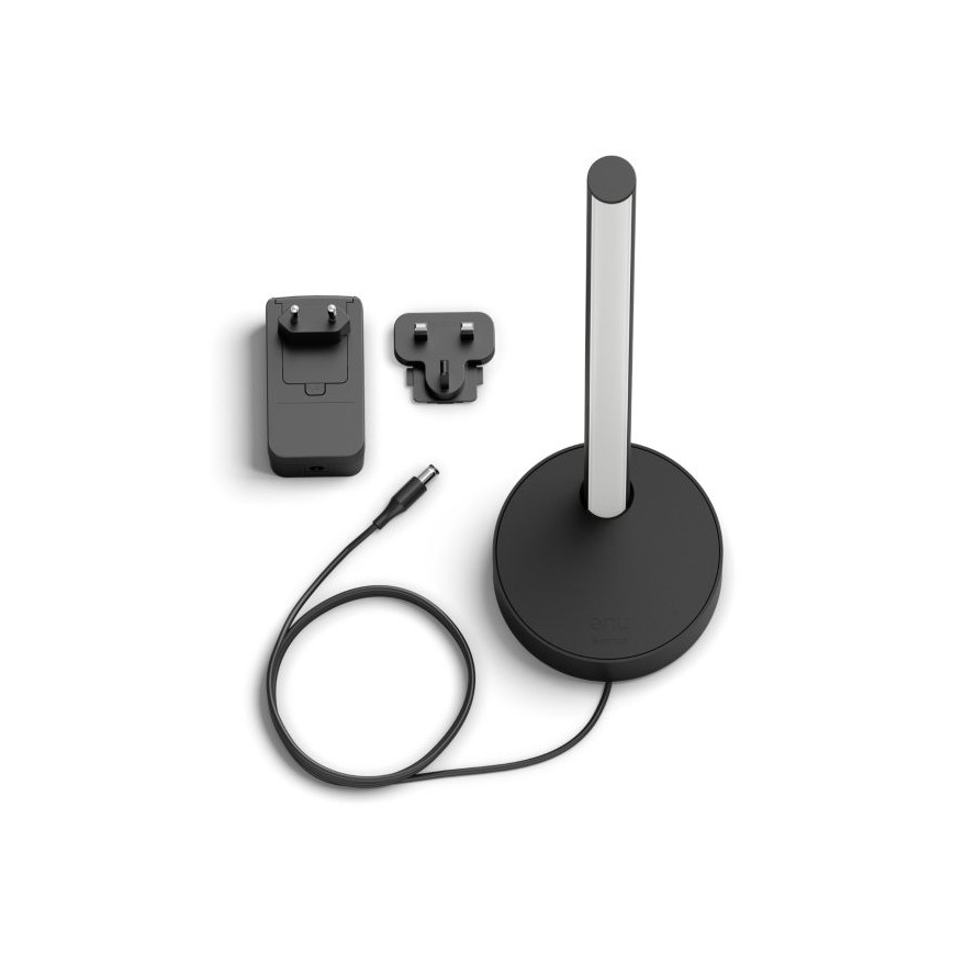 Philips - LED RGB Lámpara de mesa regulable Hue SIGNE LED/12W/230V 2000-6500K negro
