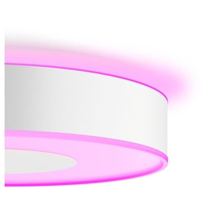 Philips - Luminaria de techo regulable LED RGB Hue INFUSE LED/52,5W/230V 2000-6500K Ø 425 mm blanca
