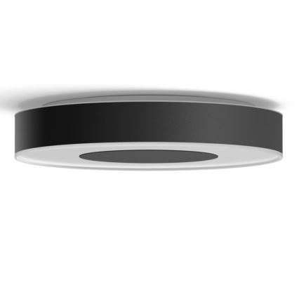 Philips - Luminaria de techo LED RGB regulable Hue INFUSE LED/52,5W/230V 2000-6500K Ø 425 mm negra