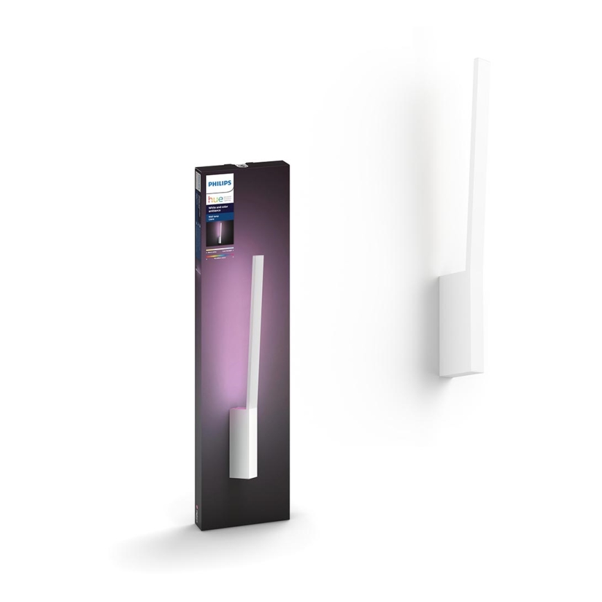 Philips - LED RGBW Aplique regulable Hue LIANE White And Color Ambiance 1xLED/12W/230V