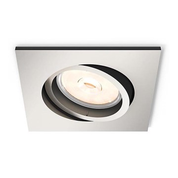 Philips - LED RGBW downlight empotrable regulable DONEGAL 1xGU10/4,8W/230V + mando a distancia