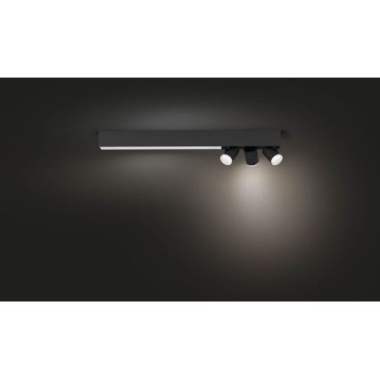 Philips - LED RGBW Foco regulable LED/25W/230V + 3xGU10/5,7W
