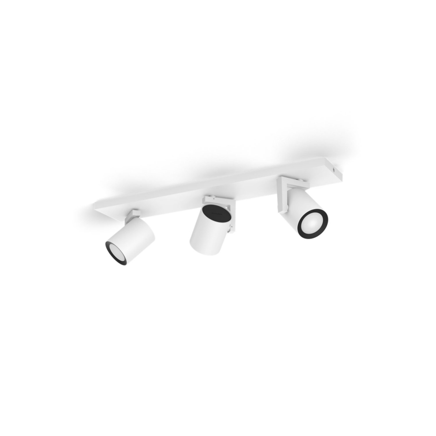 Philips - LED RGBW Foco regulable Hue ARGENTA 3xGU10/4,2W/230V 2000-6500K