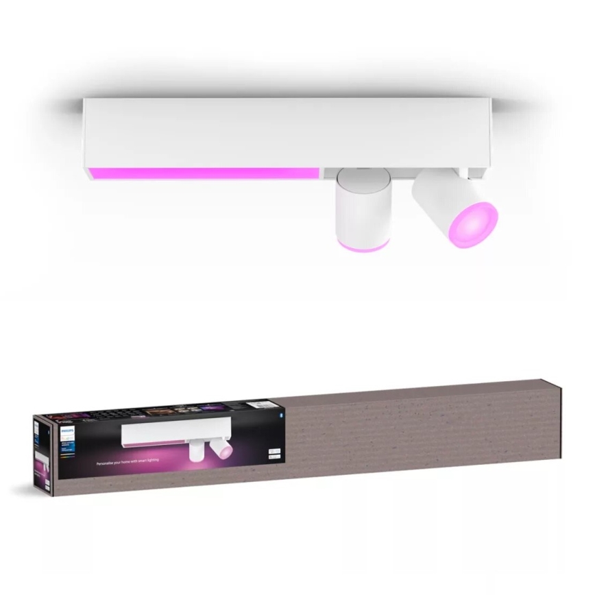 Philips - LED RGBW Foco regulable Hue CENTRIS 2xGU10/4,2W/230V+ LED/11W