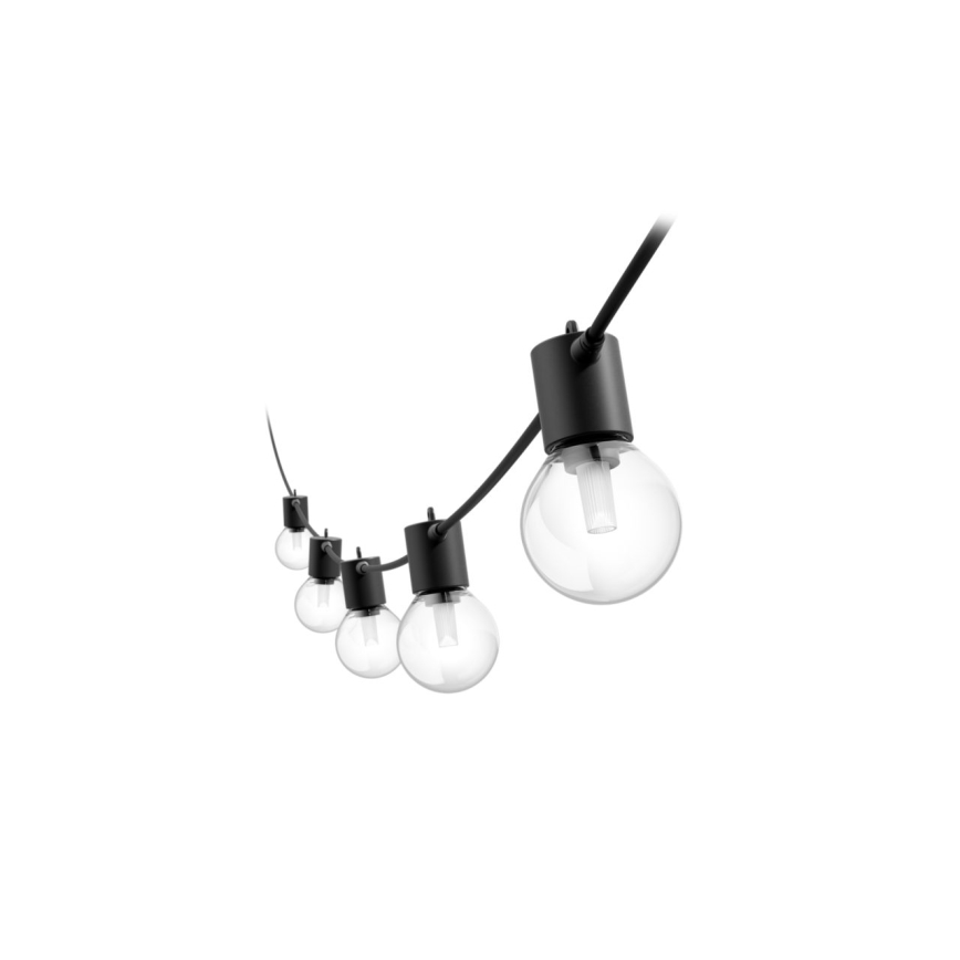 Philips - Cadena de luces LED RGBW para exterior, regulable y extensible Hue FESTAVIA, 10 LEDs, 7 m, IP65