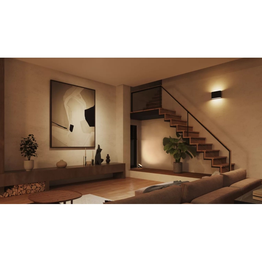 Philips - LED RGBW Aplique de exterior regulable Hue DYMERA 2xLED/10,2W/230V 2000-6500K IP44