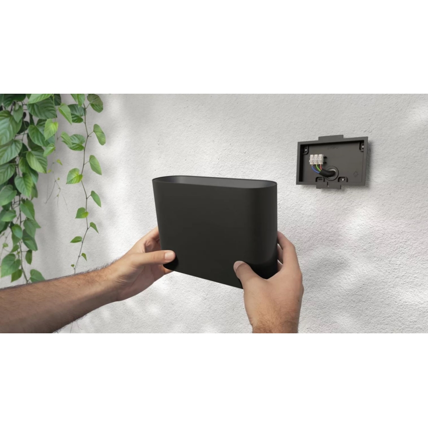 Philips - LED RGBW Aplique de exterior regulable Hue DYMERA 2xLED/10,2W/230V 2000-6500K IP44