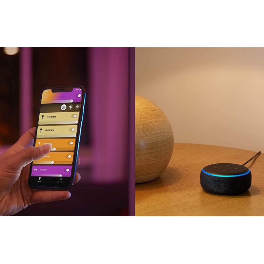 Philips - LED RGBW Foco regulable Hue CENTRIS LED/11W/230V + 2xGU10/5,7W