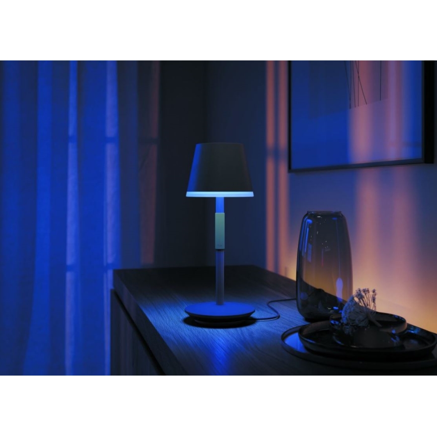 Philips - Lámpara LED táctil de exterior regulable RGBW Hue GO LED/6,2W/230V 2000-6500K IP54