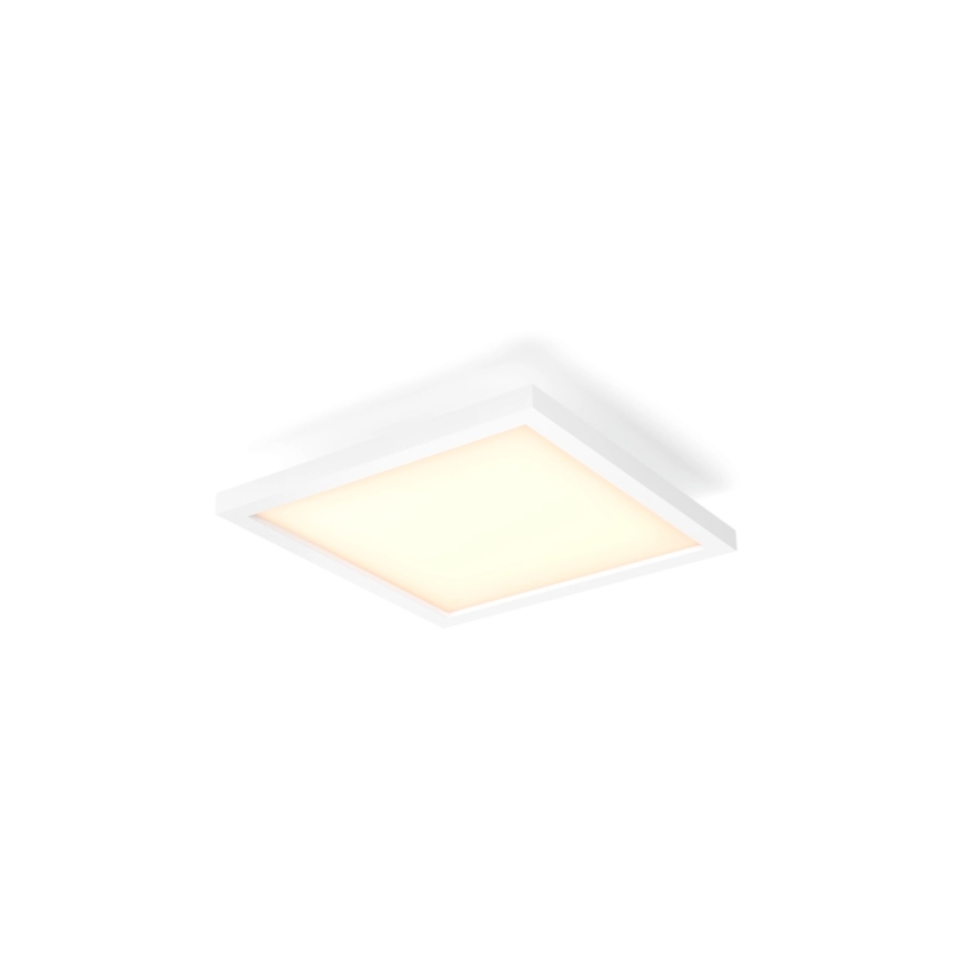 Philips - Luminaria de techo LED regulable Hue AURELLE LED/19W/230V 2200-6500K 30x30 cm blanca