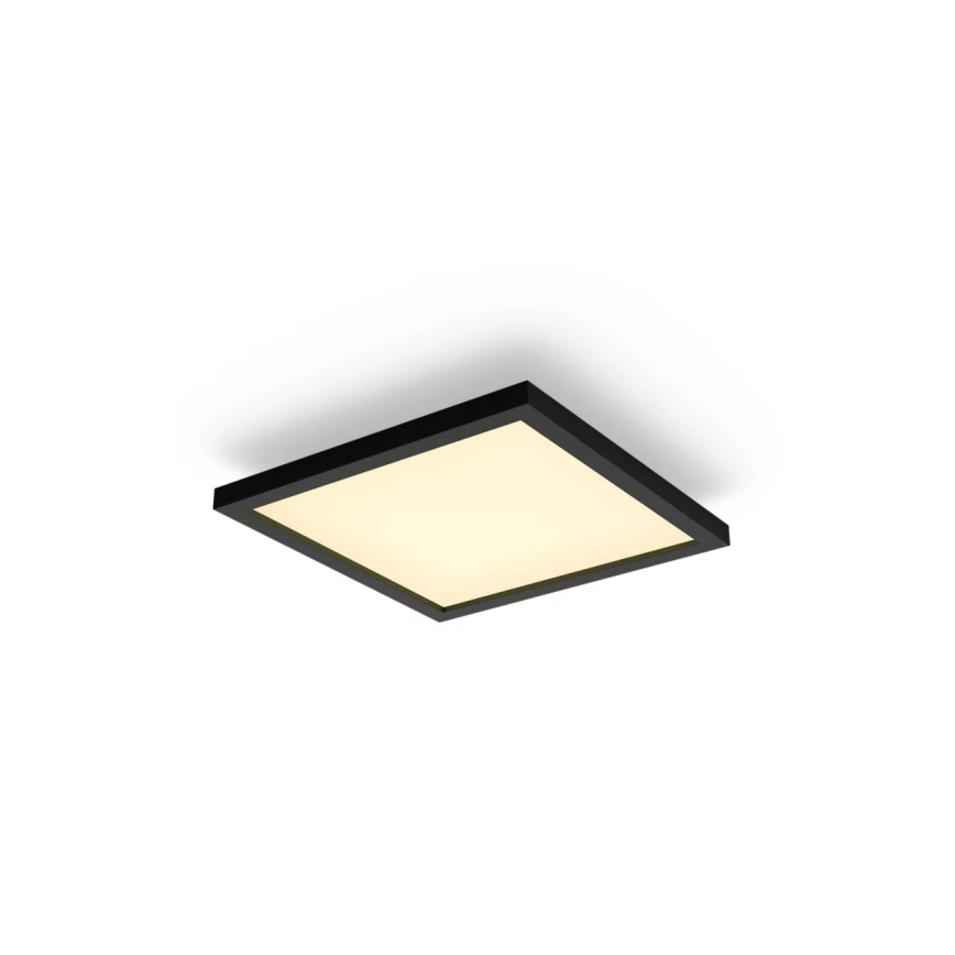 Philips - Plafón LED regulable Hue AURELLE LED/19W/230V 2200-6500K 30x30 cm negro