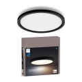 Philips - Luminaria de techo LED regulable Hue AURELLE LED/21W/230V 2200-6500K Ø 39,5 cm negra