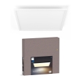 Philips - Luminaria de techo LED regulable Hue AURELLE LED/39W/230V 2200-6500K 60x60 cm blanca