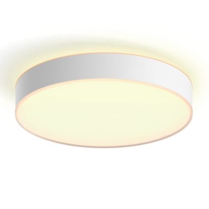 Philips - Luminaria de techo LED regulable Hue LED/33,5W/230V 2200-6500K diámetro 425 mm blanca + mando a distancia