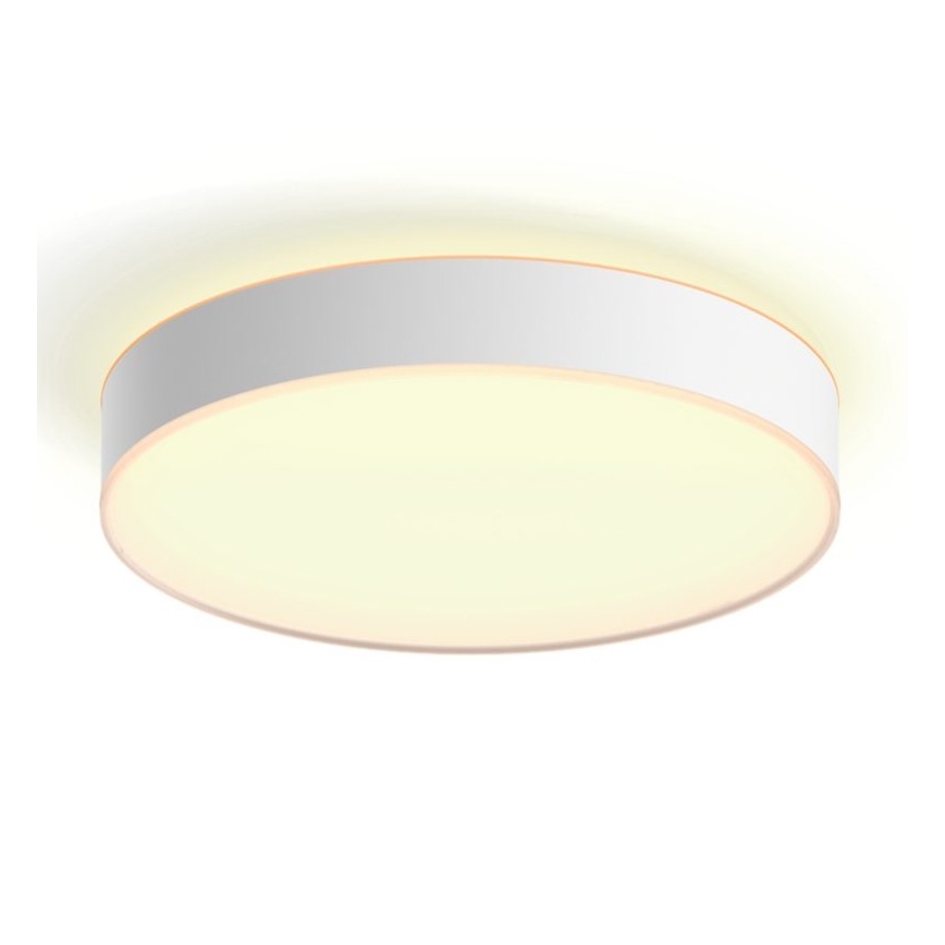 Philips - Luminaria de techo LED regulable Hue LED/33,5W/230V 2200-6500K diámetro 425 mm blanca + mando a distancia