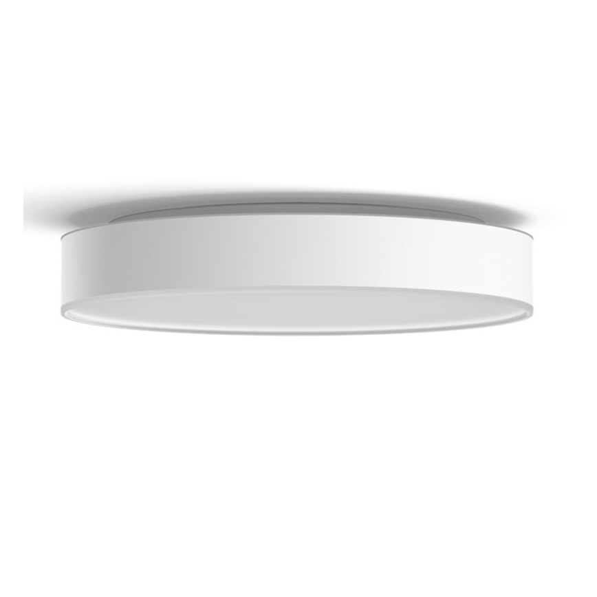 Philips - Luminaria de techo LED regulable Hue LED/33,5W/230V 2200-6500K diámetro 425 mm blanca + mando a distancia