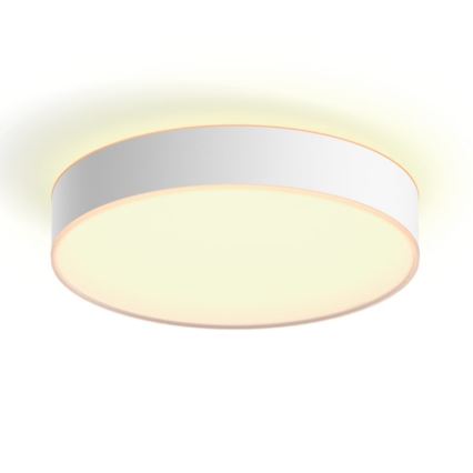 Philips - Lámpara de techo LED regulable Hue LED/19,2W/230V 2200-6500K Ø 381 mm blanca + mando a distancia