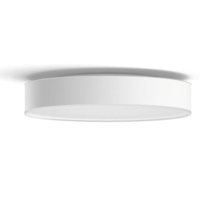 Philips - Lámpara de techo LED regulable Hue LED/19,2W/230V 2200-6500K Ø 381 mm blanca + mando a distancia
