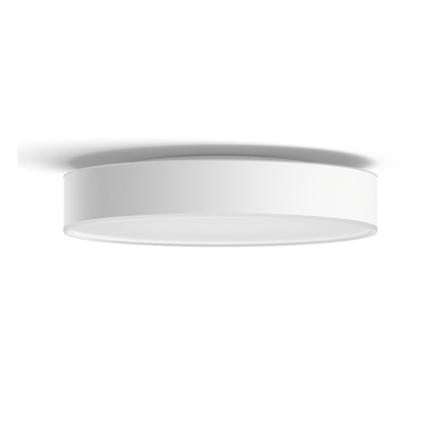 Philips - Lámpara de techo LED regulable Hue LED/19,2W/230V 2200-6500K Ø 381 mm blanca + mando a distancia