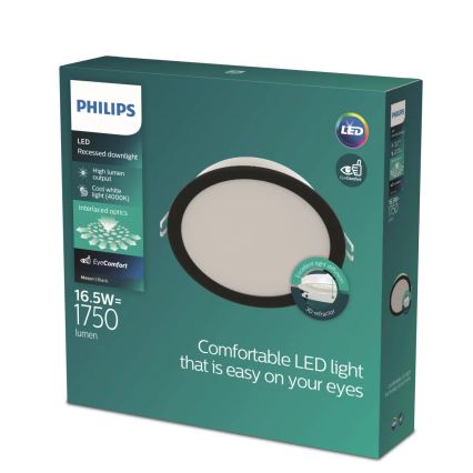 Philips - Luminaria empotrable LED MESON/16,5W/230V 4000K