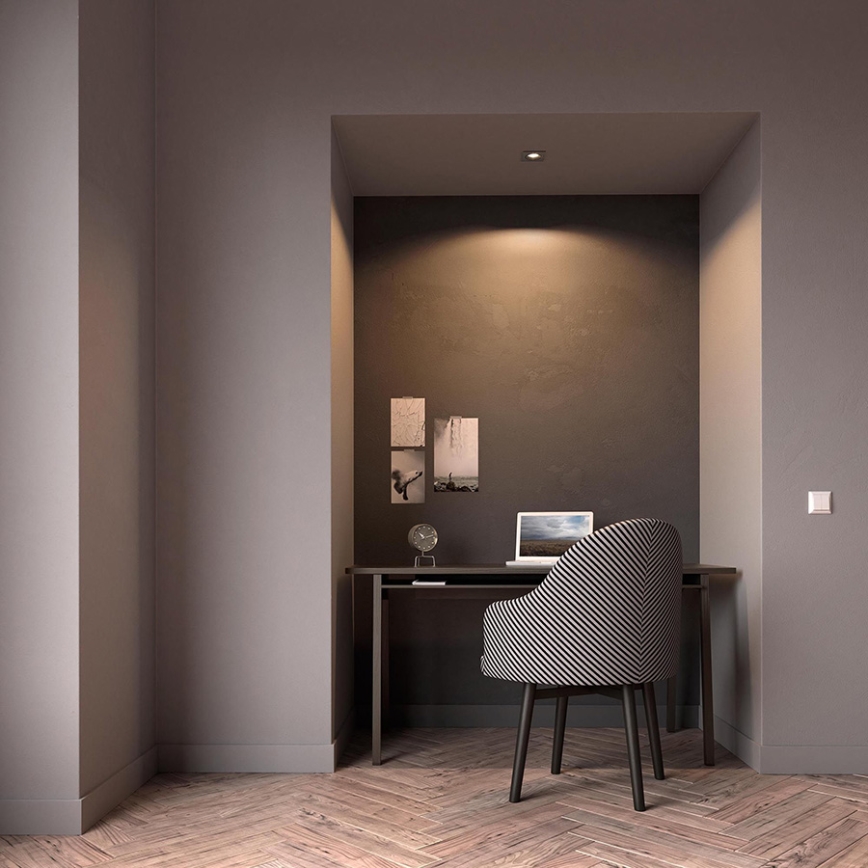 Philips - LED RGBW downlight empotrable regulable DONEGAL 1xGU10/4,8W/230V + mando a distancia