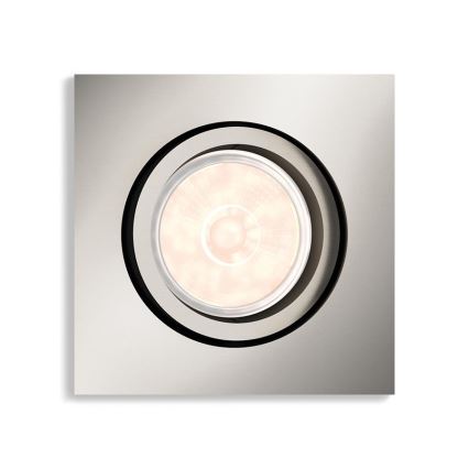 Philips - LED RGBW downlight empotrable regulable DONEGAL 1xGU10/4,8W/230V + mando a distancia