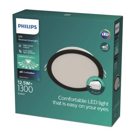 Philips - Luminaria empotrada LED MESON LED/12,5W/230V 4000K