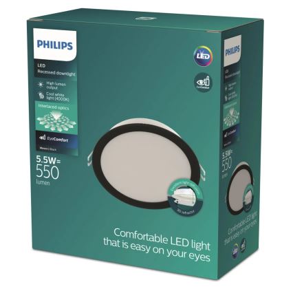 Philips - Luminaria empotrada LED MESON LED/5,5W/230V 4000K